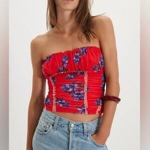 NWT Free People Tube Strapless Top